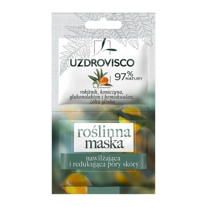 Uzdrovisco Rokitnik Roślinna maska nawilżająca i redukująca pory