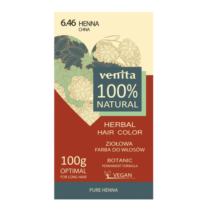 Venita Naturalna Ziołowa Farba 6.46 Chna