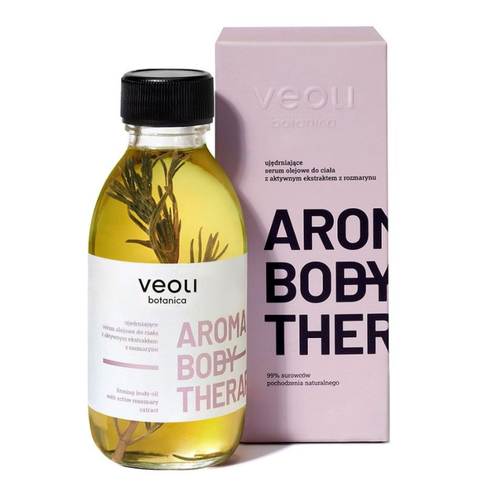 Veoli Botanica Aroma Body Therapy Ujędrniające olejowe serum do ciała z ekstraktem z rozmarynu