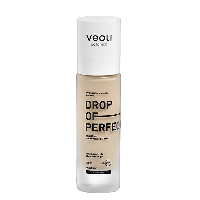 Veoli Botanica Drop of Perfection Wygładzająco-kryjący krem BB 1.5 Ivory