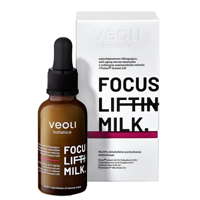 Veoli Botanica Focus Lifting Milk Natychmiastowo Liftingujące serum Emulsyjne Anti-Aging