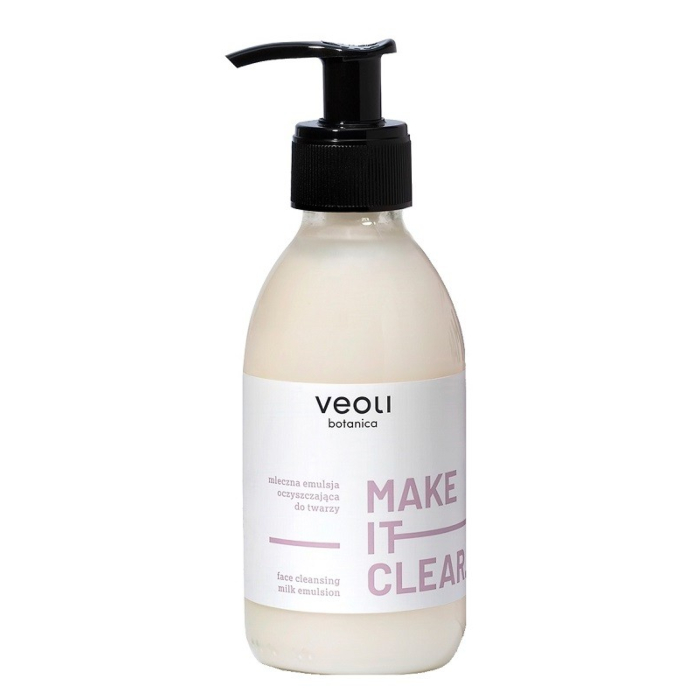 Veoli Botanica Make It Clear Mleczna emulsja oczyszczająca do twarzy