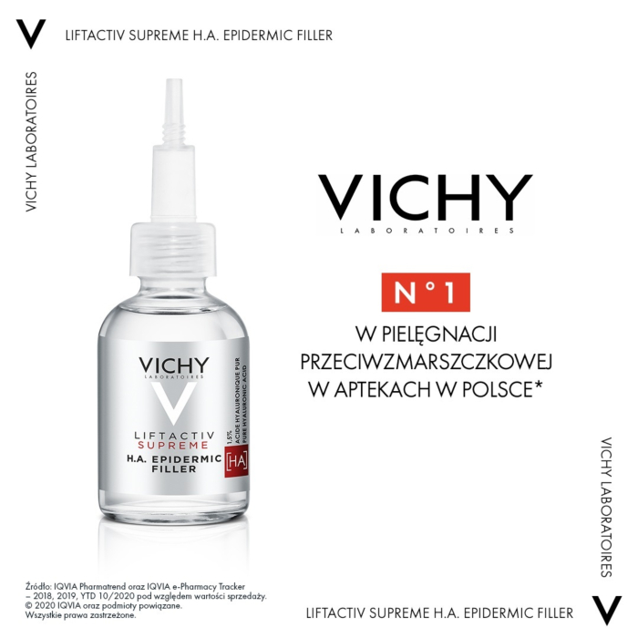Vichy Liftactiv Supreme H.A. Epidermic Filler Serum przeciwzmarszczkowe