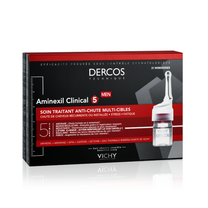 Vichy Dercos Aminexil Clinical Men Kuracja przeciw wypadaniu włosów u mężczyzn