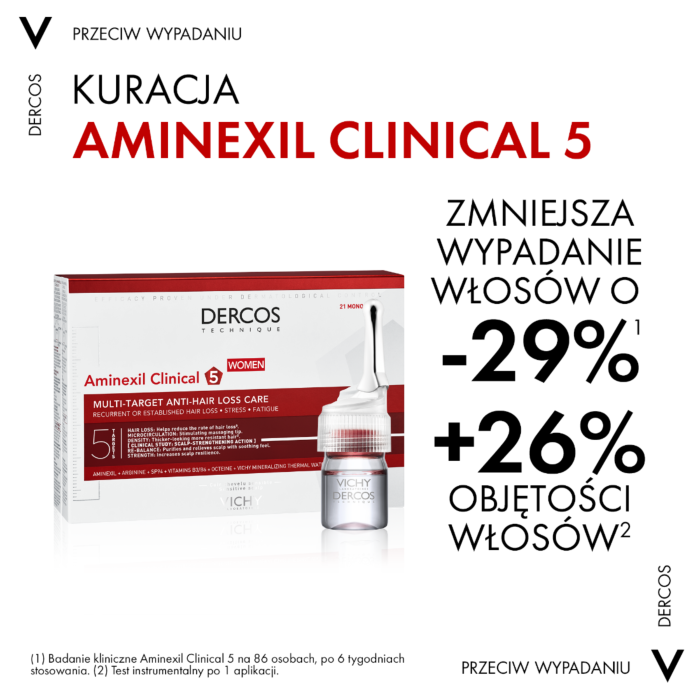 Vichy Dercos Aminexil Clinical Women Kuracja przeciw wypadniu włosów u kobiet