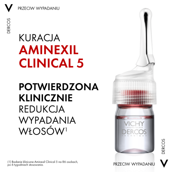 Vichy Dercos Aminexil Clinical Women Kuracja przeciw wypadniu włosów u kobiet