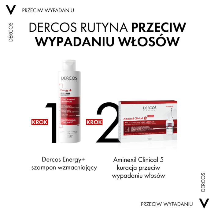 Vichy Dercos Aminexil Clinical Women Kuracja przeciw wypadniu włosów u kobiet