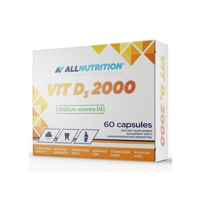 Allnutrition D3 2000, Kapsułki