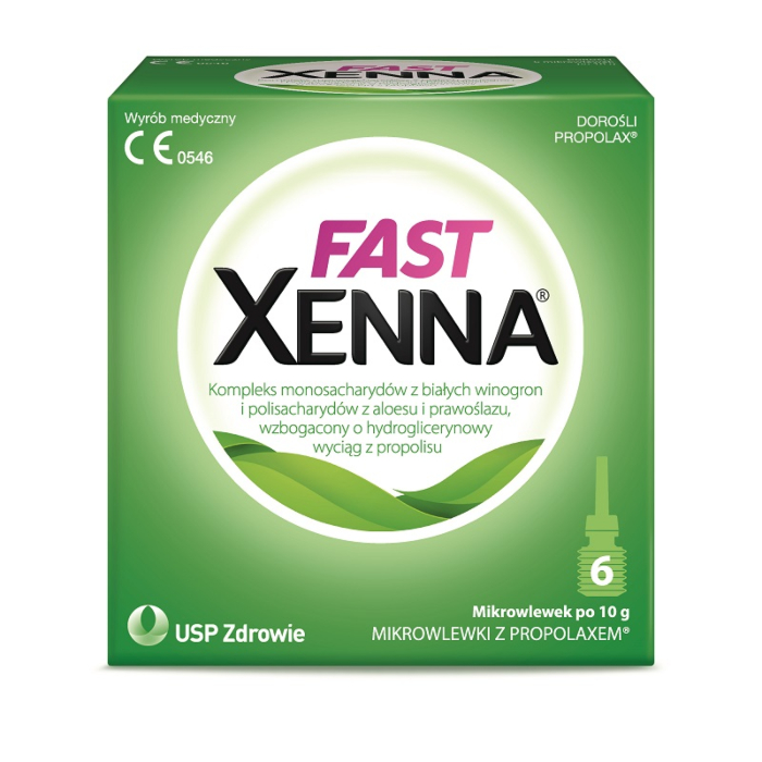 Xenna Fast, Preparat na zaparcia, Mikrowlewka doodbytnicza