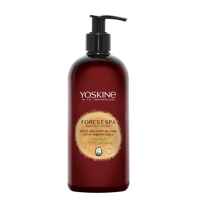 Yoskine Forest Spa Vege, balsam do ciała Trawa Cytrynowa, 400 ml