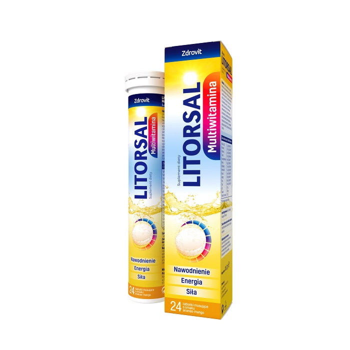 Litorsal Zdrovit Multiwitamina, Tabletki Musujące