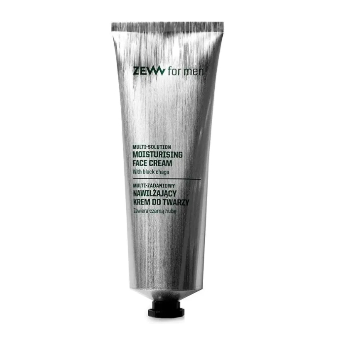 Zew For Men Multi-zadaniowy, Nawilżający Krem Do Twarzy Z Czarną Hubą 