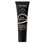 Lirene Satin Concealer Pielęgnacyjny korektor rozświetlający, 02 Natural