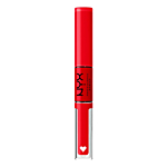 NYX Shine Loud rossetto a doppio lato Rebel In Red