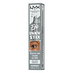 NYX Epic Inky Stix Kremowo-żelowy eyeliner, Silver Shock