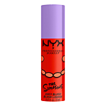 Nyx The Simpsons Saucy Sisters Fat Cheeks Blush Róż do policzków w płynie, Snarky Scarlet
