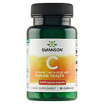 Swanson Witamina C 1000 mg + Dzika Róża Kapsułki