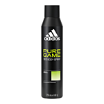 Adidas Body Spray Pure Game Dezodorant dla mężczyzn, 250 ml