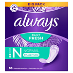 Always Dailies Salvaslip Normal 56 pz