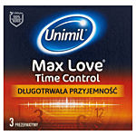 Unimil Max Love Time Control 3 Sztuki