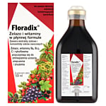Floradix Żelazo i Witaminy, Płyn doustny 