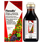 Floradix Żelazo i Witaminy, Płyn doustny 