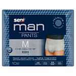 Seni Man Pants, Majtki chłonne dla mężczyzn, Kolor szary, 80-110cm, Medium
