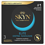 Skyn Elite Preservativi extra lubrificati, 3 pezzi