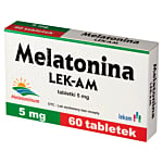 Melatonina LEK-AM 5 mg, 60 tabl.