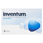 Inventum 25 mg, Tabletki do rozgryzania i żucia