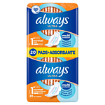 Always Ultra Normal Plus Duo assorbenti 2x10 20 pz