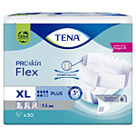 Tena Flex ProSkin Plus, Pannoloni per Adulti, 105-153 cm, Taglia Extra Large 30 pz