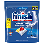 Finish Kapsułki do Zmywarki Quantum Lemon, 35 szt.