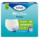 Tena Pants ProSkin Super Majtki chłonne Rozmiar M, 12 sztuk