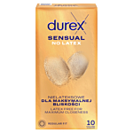 Durex Sensual No Latex Preservativi senza lattice, 10 pezzi.