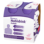 Nutridrink Protein, Doustny wysokobiałkowy preparat odżywczy, Smak truskawkowy