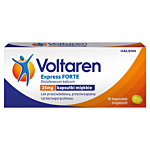 Voltaren Express Forte kapsułki miękkie 25 mg, 10 kapsułek