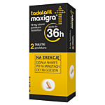 Tadalafil Maxigra 10 mg, 2 tabl. powl. 