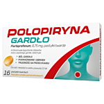 Polopiryna 8,75mg Pastylki na gardło, 16 past.