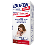Ibufen dla dzieci Forte sm.truskawka 100 ml