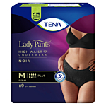 Tena Lady Pants Plus, Majtki chłonne dla kobiet, Kolor Noir, Medium