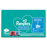 Pampers Fresh Clean Chusteczki nawilżane, 12x52 szt.