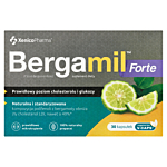 Bergamil Forte, Prawidłowy Poziom Cholesterolu i Glukozy, Kapsułki