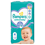 Pampers Active Baby Pieluchy (4) Maxi, 58 szt.
