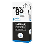 Maxigra Go tabletki powlekane 25 mg, 8 tabl.