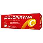 Polopiryna C 500 mg + 200 mg, 18 tabl. mus.