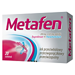 Metafen 200 mg + 325 mg, 20 tabl.