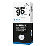 Maxigra Go tabletki powlekane 25 mg, 4 tabl.