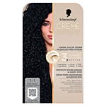 Schwarzkopf Creme Supreme, Farba do włosów, 1-1 Chłodna Czerń