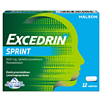 Excedrin Sprint 500 mg, tabletki powlekane 12 szt.